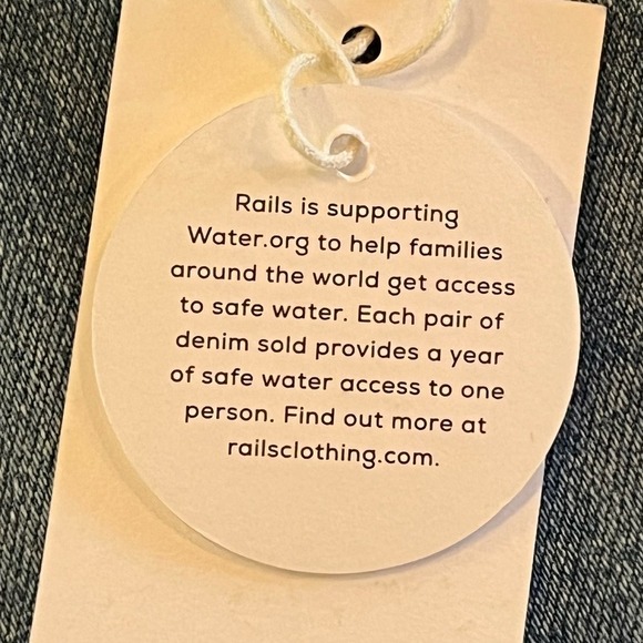 RAILS THE LARCHMONT HIGH RISE SKINNY STRETCH DENIM JEANS NWT WOMEN'S SIZE 26 - Picture 10 of 16